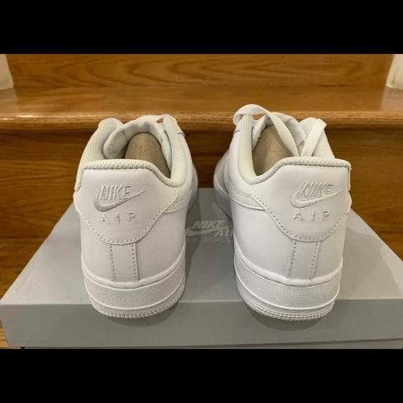 All white Air Force 1’s - Picture 4 of 4